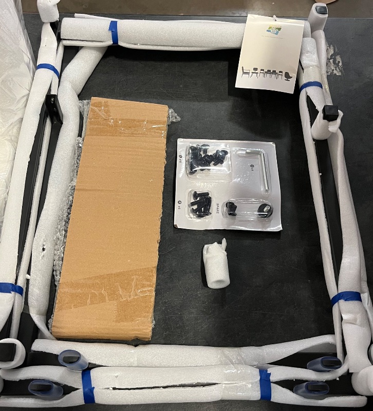 Photo 1 of BFZ 27" H Counter Height Bar Stools Set of 1, Modern Bar Stools with High Back, Black Metal Frames, Fabric Upholstered Armless Barstools for Kitchen Island, Home Bar
