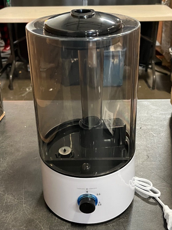 Photo 1 of Hoqqf 4L Reptile Humidifier Fogger with Extended Hose - Adjustable & Quiet Fogger/Mister for Chameleon, Bearded Dragon, Amphibians - Large Capacity(White)