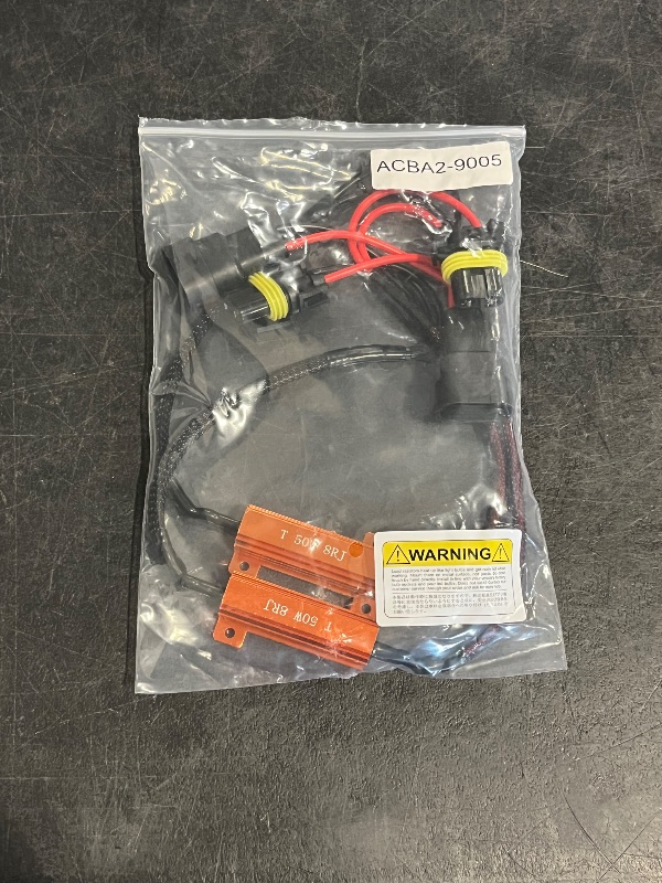 Photo 1 of Diitao 2pcs HB4 Load Resistors Adapter Load Resistor Kits Relay Harness Adapter Load Resistor for Fog Lights Flashing Error Code Anti (HB4 9006 50W)