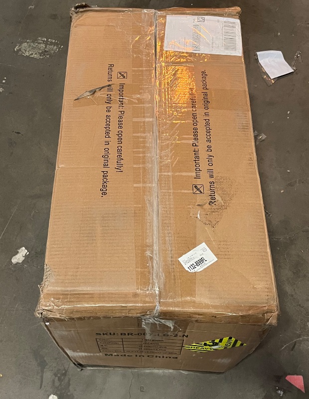 Photo 1 of RNKSFX Counter Height Bar Stools Set of 2 for Kitchen Counter Modern Bar Chairs with Backs for Kitchen Island with Upholstered Faux Leather Seat and Metal Frame, 26 Inch, Light Brown