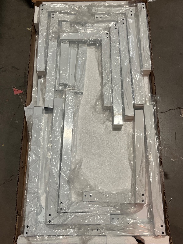 Photo 1 of Hooseng 3 Piece Coffee Table Set, Faux Marble Tabletop Style with Black Metal Frame Sofa Side Tables Perfect for Living Room Accent Furniture,Includes Table & 2 End Tables, White
