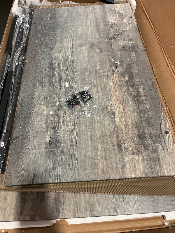 Photo 1 of GreenForest Coffee Table for Living Room with Round Corners Farmhouse Style Center Table with Storage Shelf 39 Inch Space Saving Easy Assembly Gray Wash | for Living Room, Farmhouse Style, Space Saving, Easy Assembly
