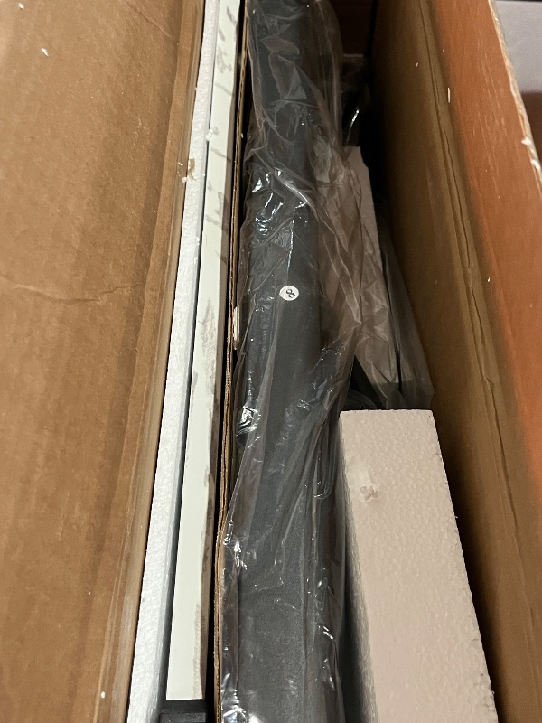 Photo 1 of AWQM 3 Piece Dining Table Set for 2, Small Industrial Kitchen Table and 2 Chairs, Breakfast Dining Table Set, Kitchen Table Set for Dining Room, Living Room, Apartment, Small Space, White Black