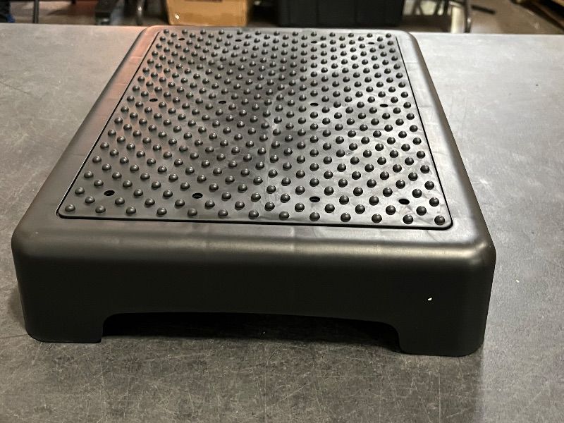 Photo 1 of HBTower Mobility Step Stool for Adults & Seniors - Non-Slip Platform Indoor and Outdoor, Portable Riser, Safety Step for Car, Bedside, Office, Shower, Stairs - Black
