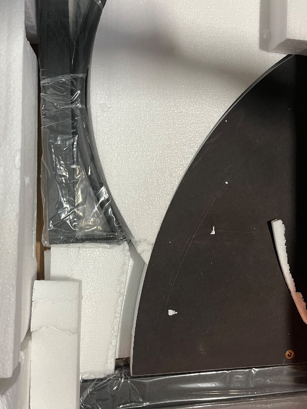 Photo 1 of AWQM Round Dining Table Set for 4,Faux Marble Circle Dining Table Set with Chairs,Modern Kitchen Table and Chairs Set for 4,Round Dinner Table & Chair Set for Small Space,White
