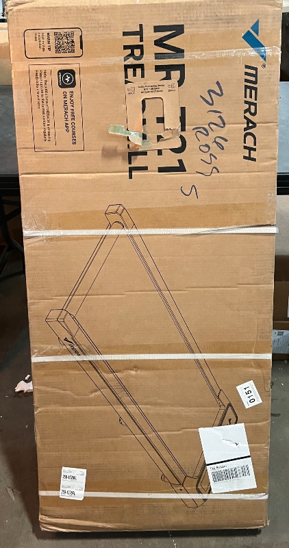 Photo 1 of MERACH Walking Pad with Incline 12% Auto Treadmill for Home, 400lbs Capacity 3.5HP Super Quiet Brushless Walking Pads Under Desk, 16.5"x41.3" Mat Walk Pad with Remote & LED W50 Walking OAD