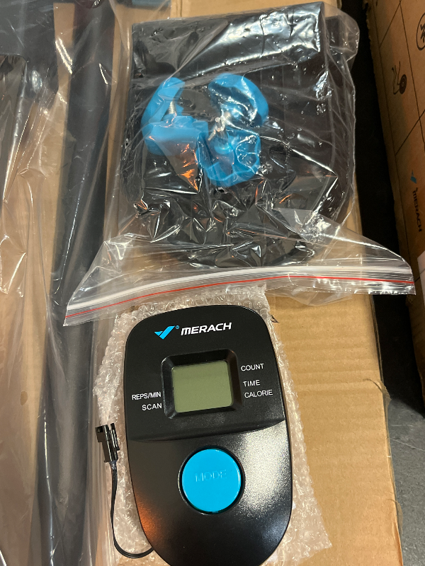 Photo 1 of MERACH Stair Stepper for Home Gym Exercise, New Version Stairmaster for Full-Body Workout, Compact Folding Stair Climber with Extended Step Range, Adjustable Handlebar/Pedal
