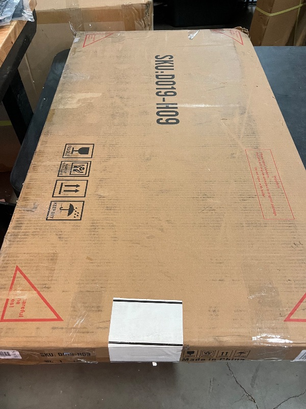 Photo 1 of AWQM Gray Coffee Table for Living Room with Round Corners, 2 Tier Living Room Table with Storage Shelf,Rectangular Coffee Table Center Table for Small Spaces,Easy Assembly