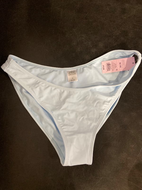 Photo 1 of  Size XL Women's Low-Rise High Leg Cheeky Bikini Bottom - Wild Fable™
