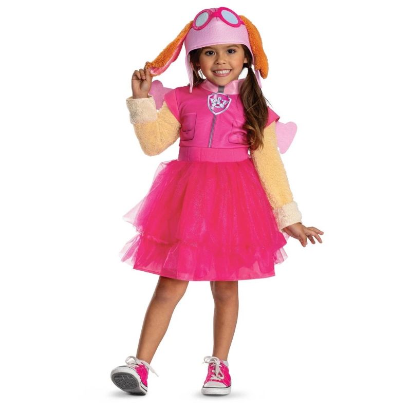 Photo 1 of Size 12-18m PAW Patrol Nickelodeon Girls' Skye Deluxe Tutu Costume Jumpsuit