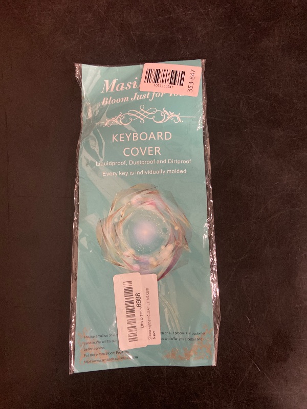 Photo 1 of Silicone Keyboard Cover for MacBook Air 13 M2, Air 13.6 inch M2 A2681 2022 & MacBook Pro 14/16 inch M1 Pro/Max (M2 Pro/Max) A2442/A2485 2021 2022 2023, Black