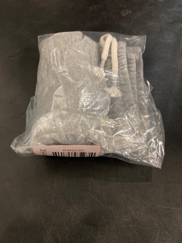 Photo 1 of (Size XS) Girls' Knit Pull-on Shorts - Cat & Jack™ Heather Gray XS: Midweight French Terry, Side Pocket