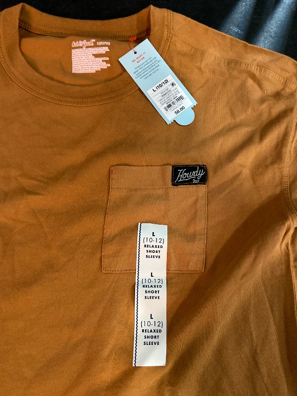 Photo 1 of (Size L) Boys' Short Sleeve Oversized Fit T-Shirt - Cat & Jack™ Ginger L