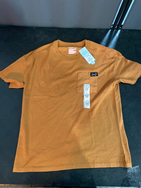 Photo 1 of (Size L) Boys' Short Sleeve Oversized Fit T-Shirt - Cat & Jack™ Ginger L