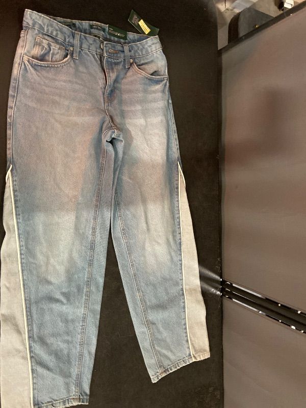 Photo 1 of Size 10 Women's Mid-Rise 90's Relaxed Jeans - Wild Fable™ Blue Denim 10: Straight Fit, 31" Inseam, Fly Zipper