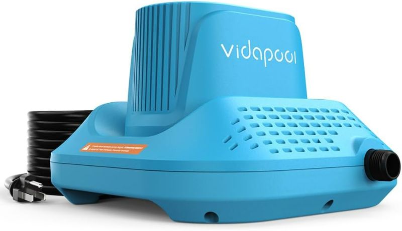 Photo 1 of 1/2 HP Pool Cover Pump Automatic On Off, Submersible Sump Pump Inground/Above Ground, 2169 GPH Water Removal Pump with 25 Feet Power Cord for Swimming Pool, Pond, Basement, Window Well