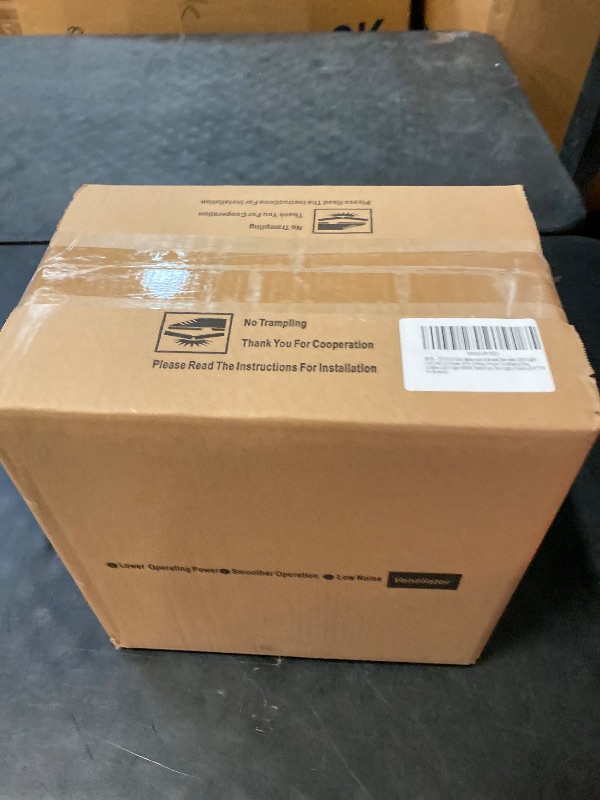 Photo 1 of Bathroom Exhaust Fan with LED Light 12x12 IN Panel, Mounting Opening 9.8x9.8 IN 145CFM Ultra Quiet 1.0 Sone Exhaust Fan with 1500lm 6000K Bathroom Fan Light Combo for home, office etc?Round?