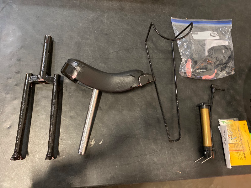 Photo 1 of Adjustable Unicycle for Adults Aluminum Unicycle with Stand for Fun Fitness and Balance Training (Pink, 20")