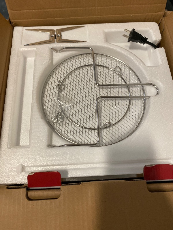 Photo 1 of Non Toxic Air Fryer™ - Glass AirFryer 5 Quart w/ 360 Visibility, Self-Cleaning, 400F Vortex Air Fryer for Even Cooking, BPA-Free Teflon Free, 9-in-1 Functions, Rotisserie, Roast, Bake, Cherry