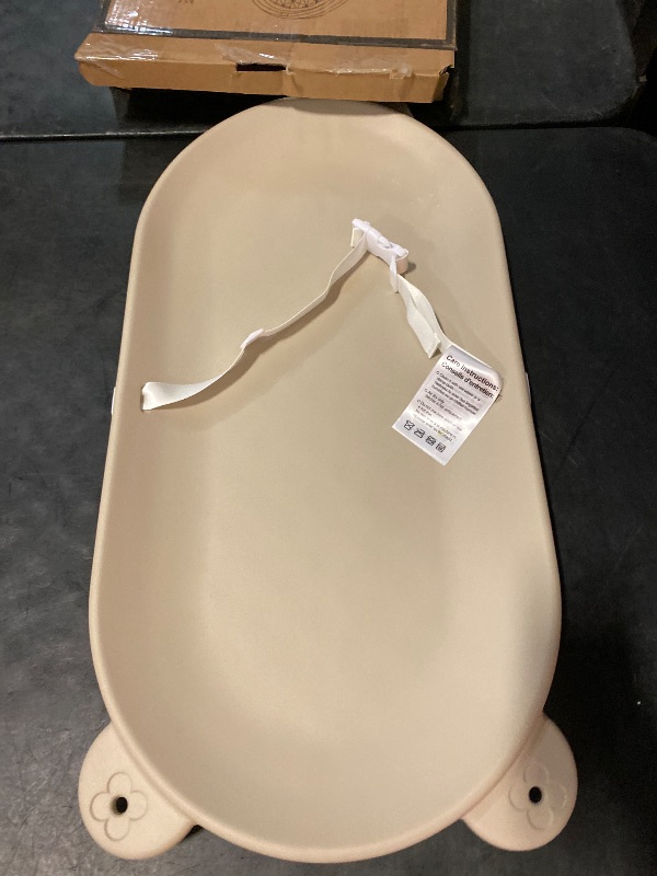 Photo 1 of Baby Changing Pad, EVA Waterproof Non-Slip Changing Table Pad with Adjustable Strap for Dresser Changing Table Nursery, Portable Diaper Changing Pad, Oat