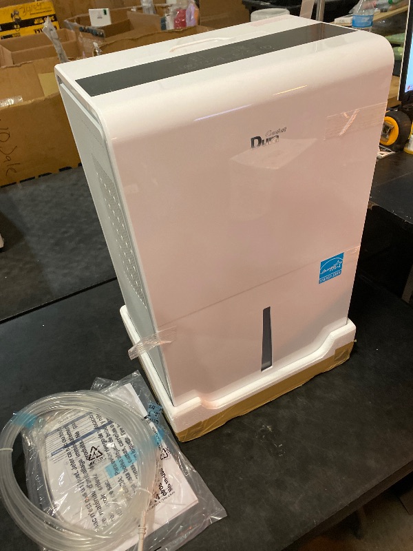 View 4 of Dehumidifier for Basement,Energy Star Certified for 4500 Sq.Ft Large Room, MAX to 70 Pints/day, included 16.4 Feet Drain Hose and Pump,White