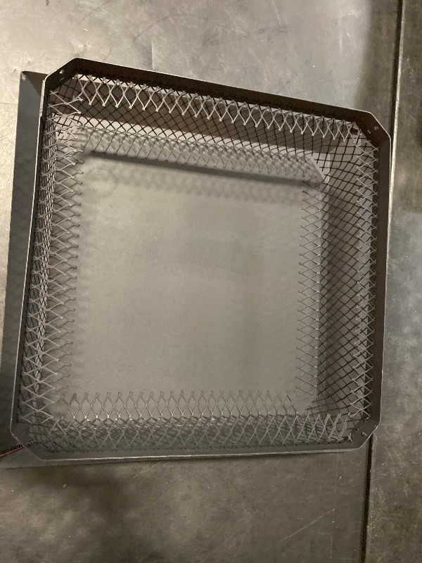 Photo 1 of Galvanized Steel Chimney Cover - Black, Single Bolt-On Chimney Flue Cover with Hood Plate, Fits on Existing Flue Tiles (19" x 19")