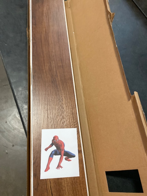 Photo 1 of Decotalk Peel and Stick Floor Tile Waterproof Wood Grain Flooring Tiles Peel and Stick 18-Pack 6x36 Inch Floor Vinyl Tile Self Adhesive Laminate Flooring Stick on Tiles for Bathroom Basement