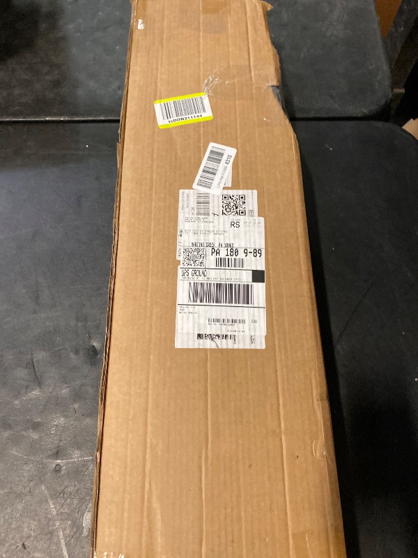 Photo 1 of Behind Door Bookshelf Organizer - Natural Wood Wall Shelf 6-Tier Space-Saving Storage for Kids & Adults (Dark Walnut)