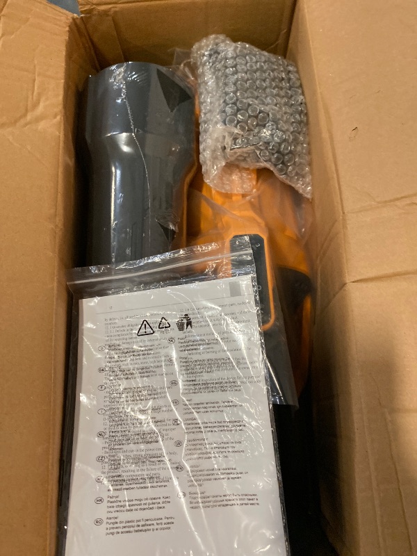 Photo 1 of Leaf Blower Cordless,High-Power Turbo Battery Powered Leaf Blower with 21V 2X3.0Ah-Battery and Charger 650CFM 120MPH Electric Sopladora De Hojas for Lawn Care,Yard, 3 Extended Tubes