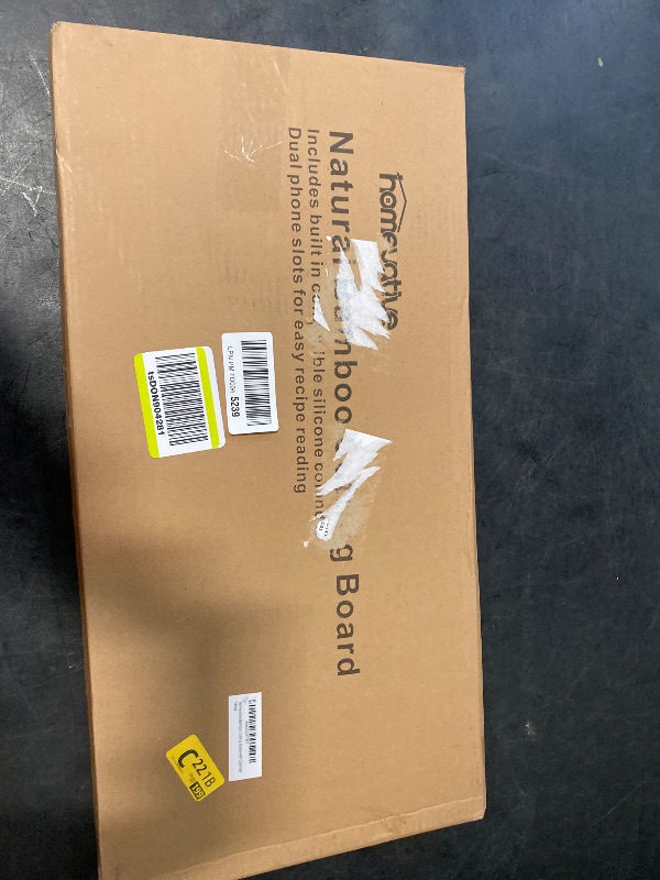 Photo 1 of Homevative Over the Sink Bamboo Cutting Board with Collapsible/Removable Strainer and Phone Slots