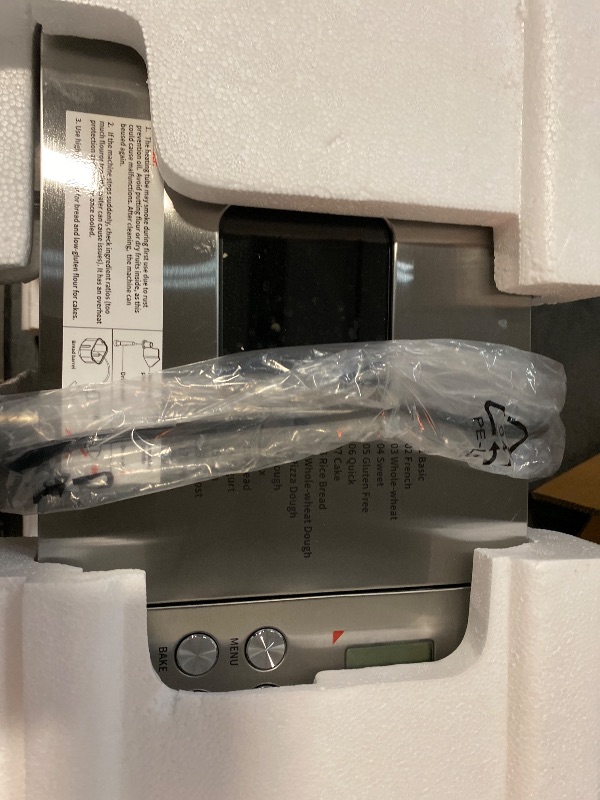 Photo 1 of 2LB Bread Maker Machine, OSIPOTO 17 in 1 Automatic Stainless Steel Bread Machine, Non-stick, Beginner-Friendly Controls, 15 Hour Timer, Easy to Clean Low Noise, High Success Rate for Homemade Bread