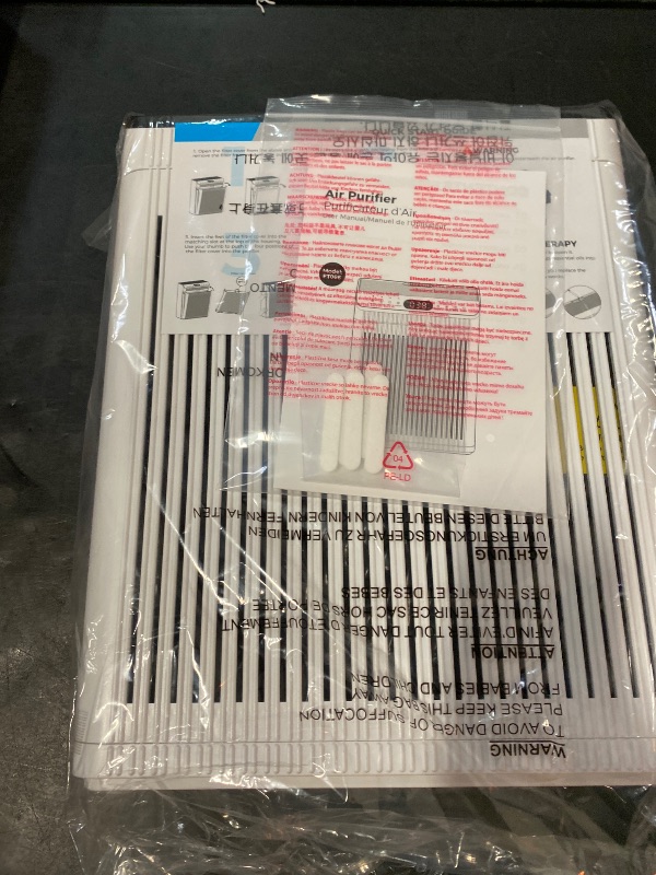 Photo 1 of Air Purifiers for Home Large Room up to 2200sq.ft with Washable Filters, EVALIT Air Purifiers for Bedroom with Fragrance, PM 2.5 Display Air Quality Sensor for Smoke Dust Odors, White, 1Pack+3Modes