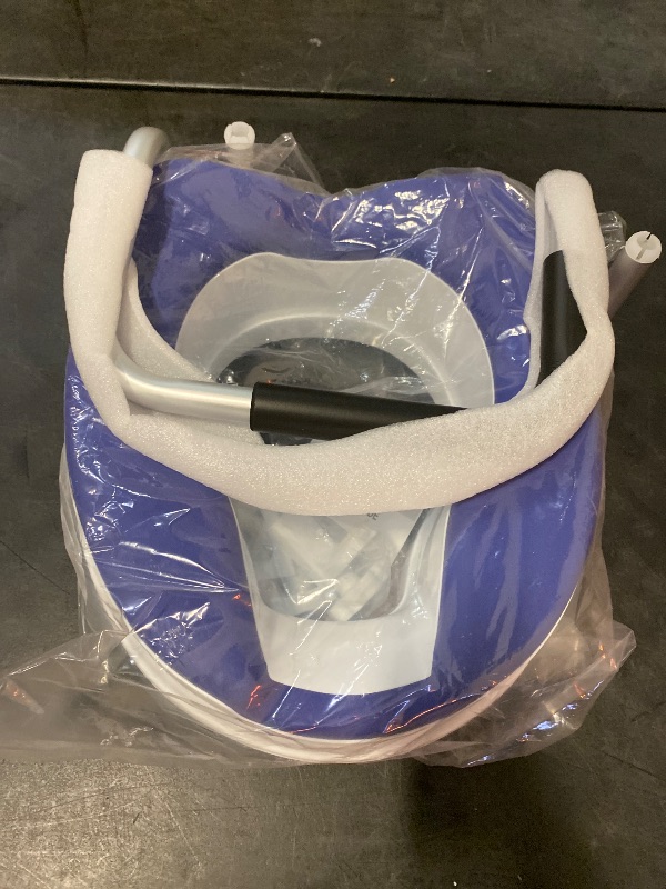 Photo 1 of AltiCare 5" Non-Slip Raised Toilet Seat with Contoured Embedded Seat & Adjustable Armrests for Elongated Toilets