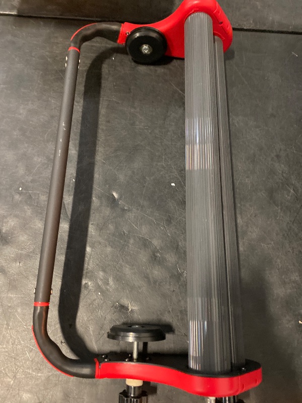 Photo 1 of Ergonomic Stretch Film Dispenser - Reduces Operator Fatigue, Shrink wrap Handle for Warehousing, Logistics, Pallets, Commercial, and Home Use (15-in Dispenser for 15-in Stretch Film)