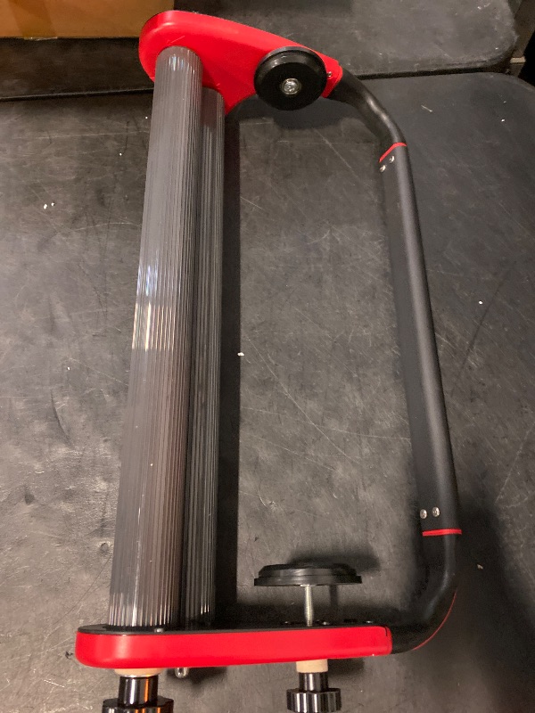 Photo 1 of Ergonomic Stretch Film Dispenser - Reduces Operator Fatigue, Shrink wrap Handle for Warehousing, Logistics, Pallets, Commercial, and Home Use (15-in Dispenser for 15-in Stretch Film)