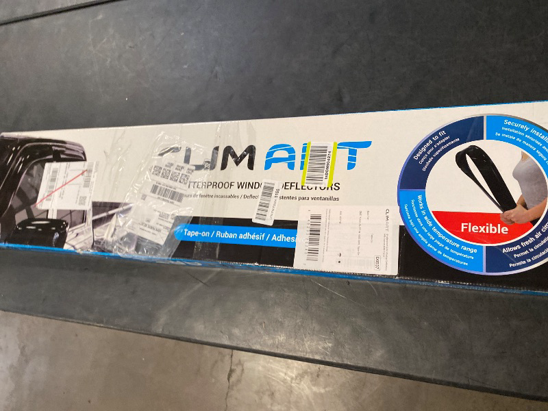 Photo 1 of CLIM ART Incredibly Durable Rain Guards for GMC Yukon XL 1500 2007-2014, Original Tape-on Window Deflectors, Vent Deflector,Window Visors, Car Accessories,4pcs. - 407181