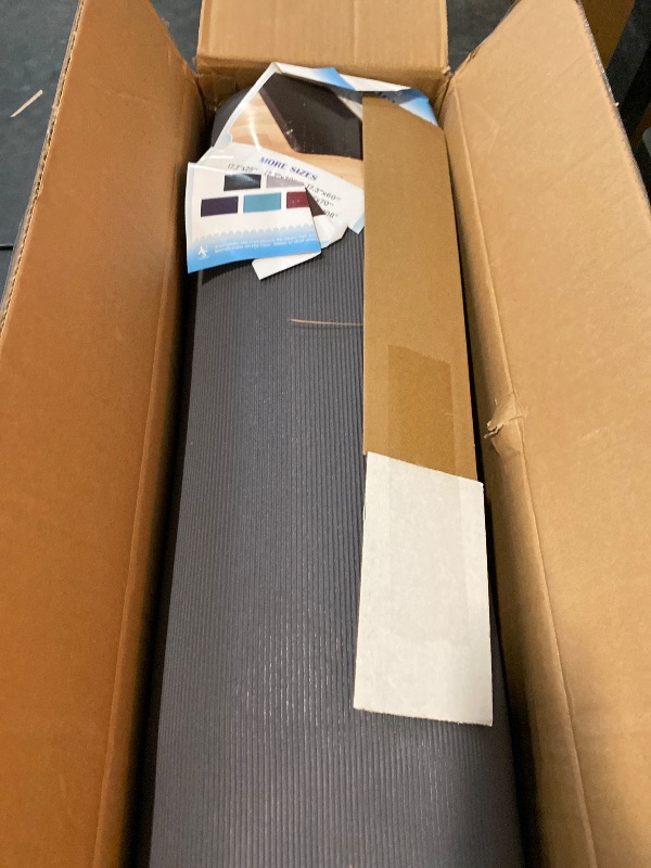 Photo 1 of KitchenClouds Kitchen Mat Cushioned Anti Fatigue Rug 30"x108" Waterproof, Non Slip, Standing and Comfort Desk/Floor Mats for House Sink Office (Grey,0.8inch)