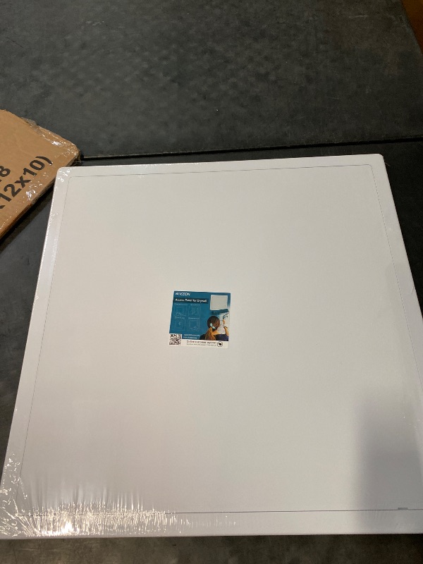 Photo 1 of Access Panel for Drywall - 24x24 Inch Wall Hole Cover - Heavy Durable Plastic White Door for Plumbing