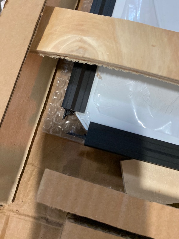 Photo 1 of lass Whiteboard - Glass Dry Erase Board 48" x 36" Magnetic Pure White Board Glass Writing Board White Boards for Walls Wall Office Home