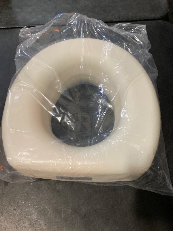 Photo 1 of AquaSense 770-610 4 Inch Portable Raised Toilet Seat Riser, Elevated Toilet Seat for Seniors