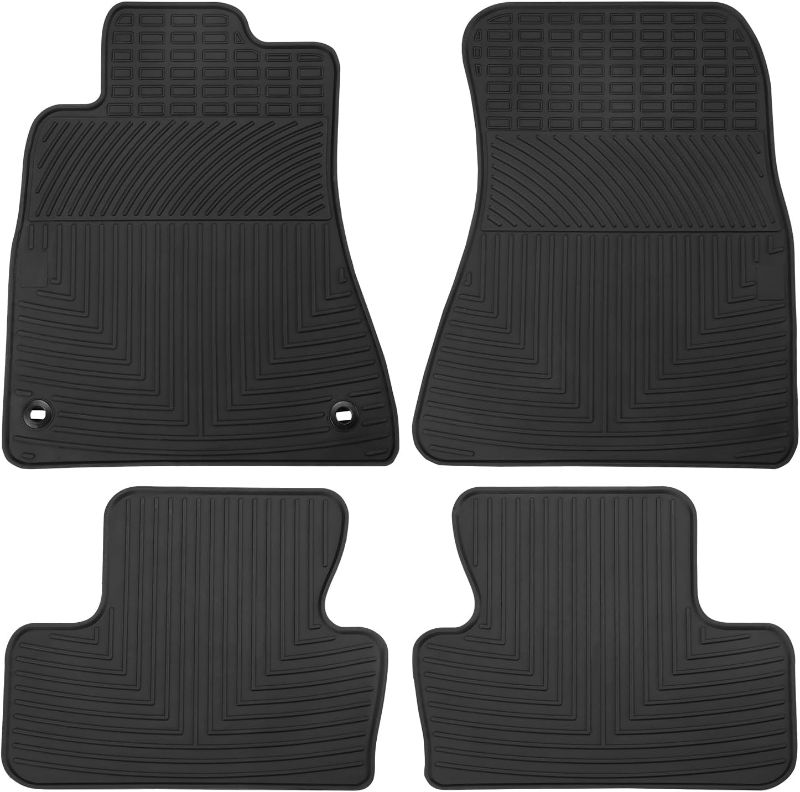 Photo 1 of Car Floor Mats Custom Fit for Lexus is 2005-2013 IS350 IS250 Black Rubber Auto Liner Mats All Weather Protection Heavy Duty Odorless