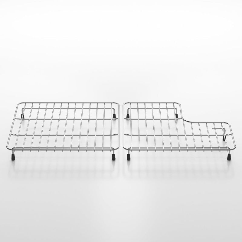 Photo 1 of 29.12''x14.7'' 6489 Sink Rack K-6639-ST Whitehaven Bottom Basin Racks For Kohler K-6488 Bottom Basin Racks Includes Right&Left with Stainless Steel 6488 Farmhouse Sink Protectors compatible