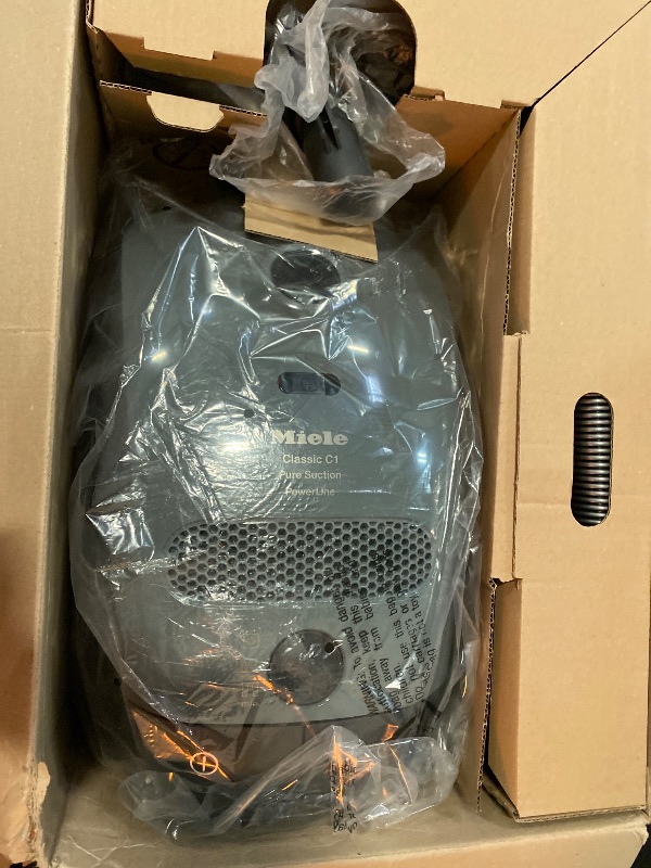 Photo 1 of Miele Classic C1 Pure Suction Bagged Canister Vacuum, Graphite Grey - Portable, Household