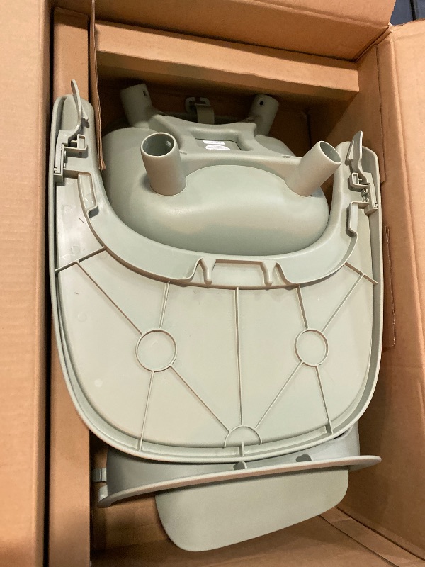 Photo 1 of Lalo The Chair Convertible 3-in-1 High Chair for Babies & Toddlers, Dishwasher Safe Tray, Adjustable Footrest, Sage