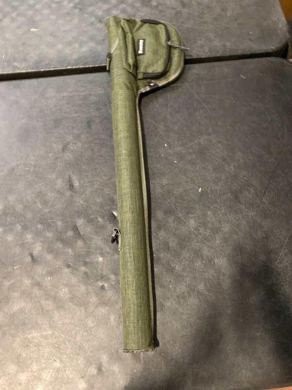 Photo 1 of Lixada Fly Fishing Rod Case,Portable Fishing Tackle Bag,Canvas Fishing Pole Storage Bag Fly Rods Reels Durable Carry Case