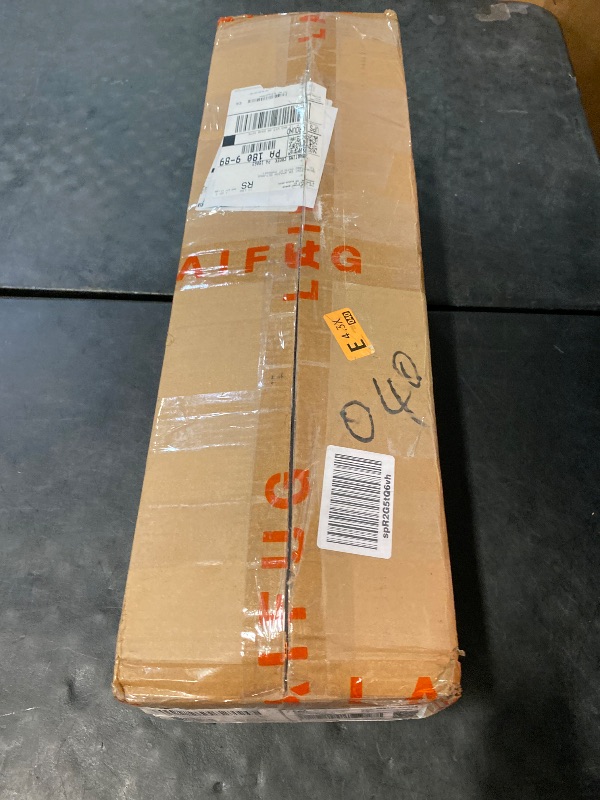 Photo 1 of Laifug Orthopedic Memory Foam Extra Large Dog Bed with Pillow and Durable Water Proof Liner & Removable Washable Cover & Smart Design (Large (46"x28"x8"), Black Grid Gray)