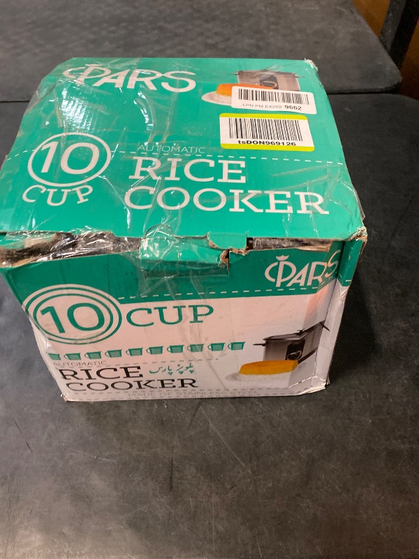 Photo 1 of Pars Automatic Persian Rice Cooker - Tahdig Rice Maker Perfect Rice Crust, 10 Cup