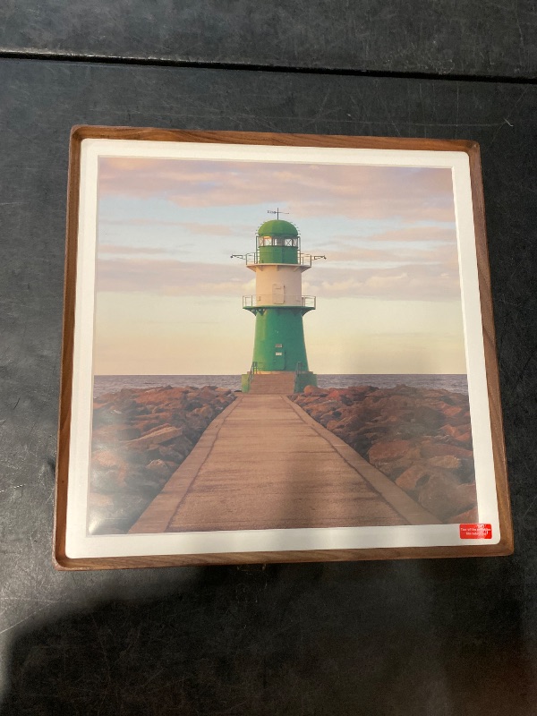 Photo 1 of Natural 18x18 Picture Frame Wood with 16x16 Mat,Square Wall Photo Frames 18 by 18 Made of Solid Teak Wood for Gallery Wall Hanging