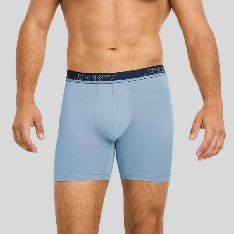 Photo 1 of Size M Jockey Generation™ Men's 3pk Infinity Cool Boxer Briefs - Navy/Shower M