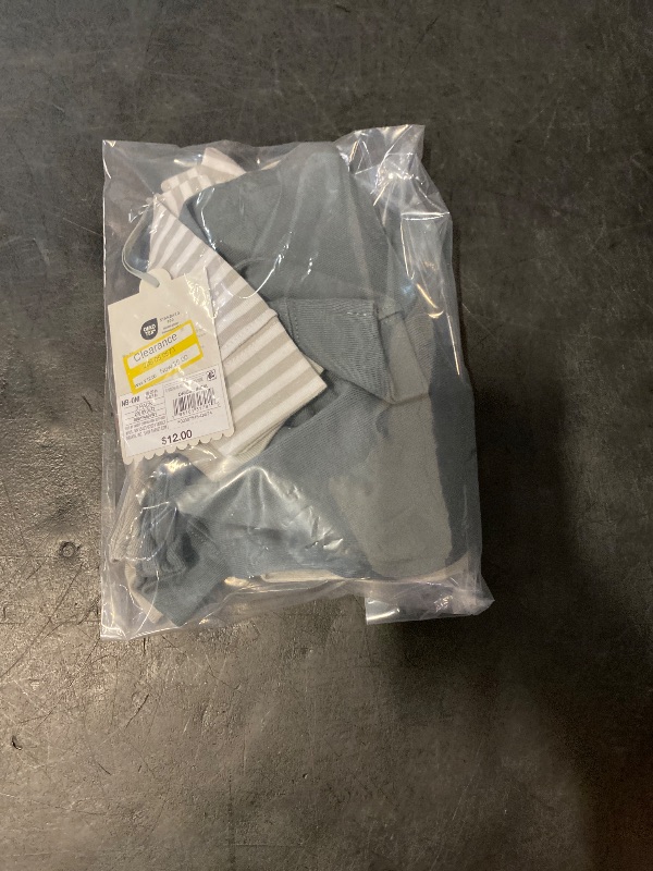 Photo 1 of NB Baby 3pk Cotton Pants - Cloud Island™ Gray Newborn: Midweight, Full Waistband Elastic, Ankle Length